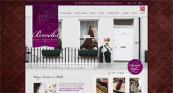 Desktop Screenshot of brocksguesthouse.co.uk